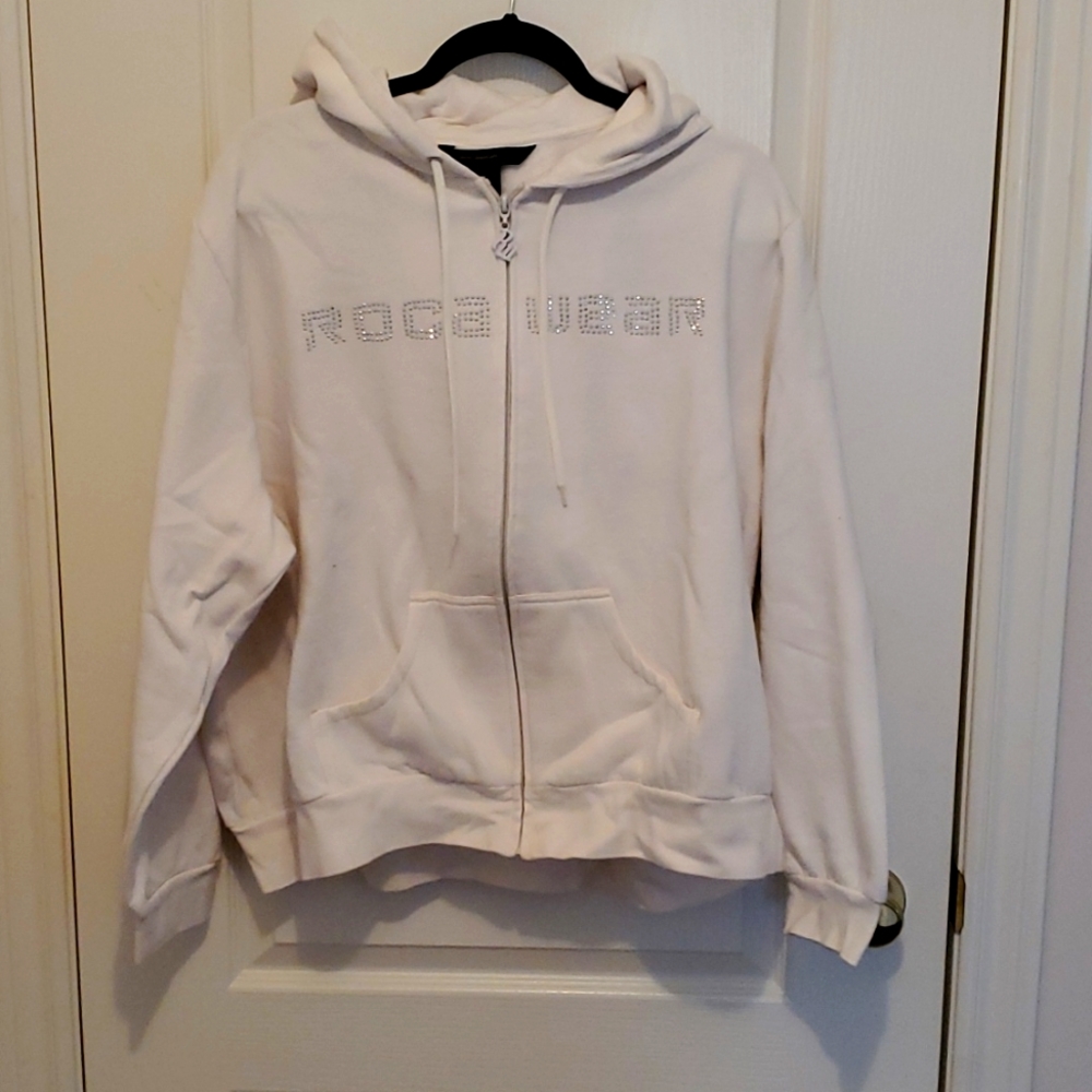 EUC. Ivory Rocawear hoodie